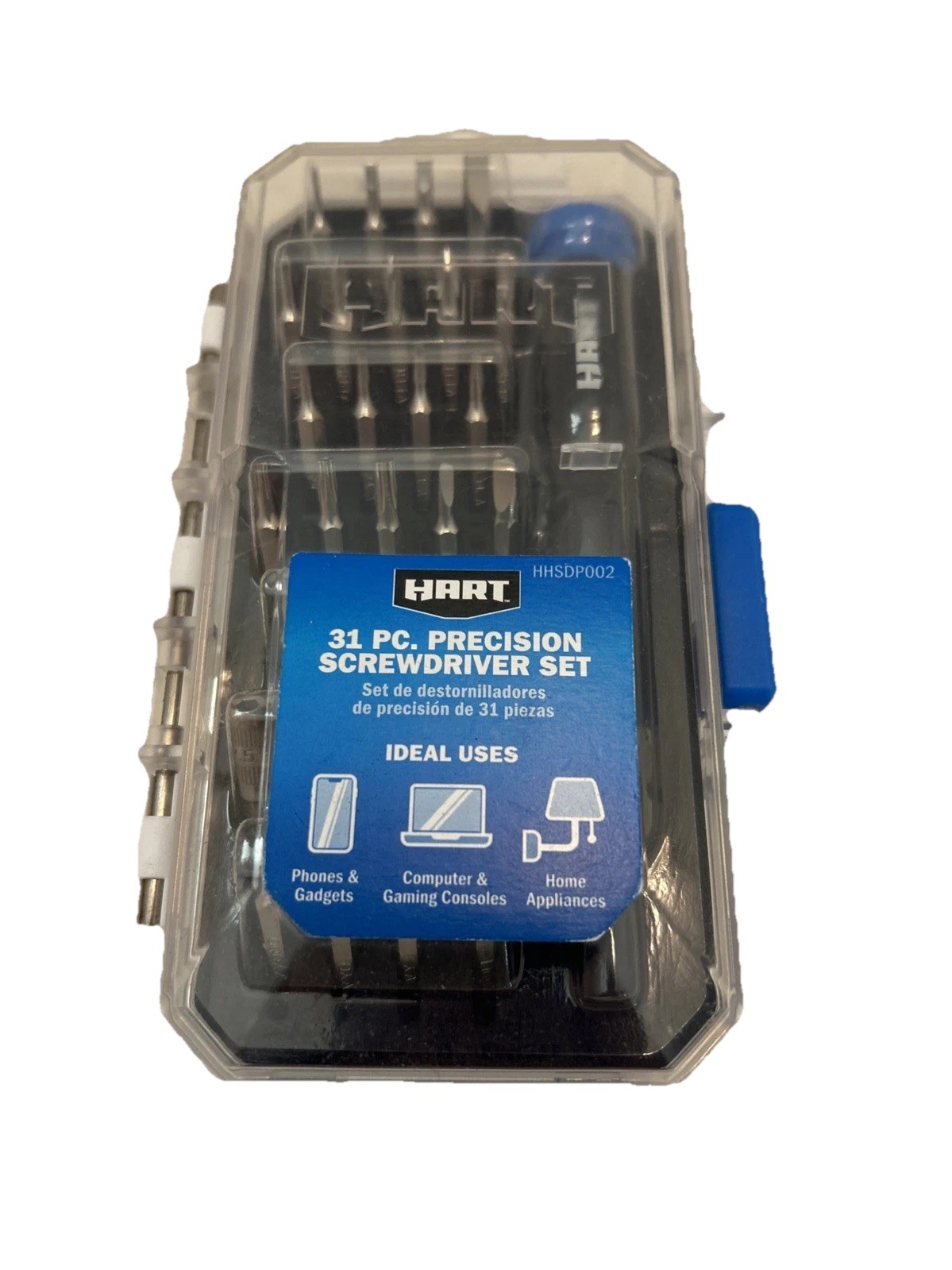 HART 31-Piece Precision Screwdriver Set, HHSDP002, See Photo For Contents