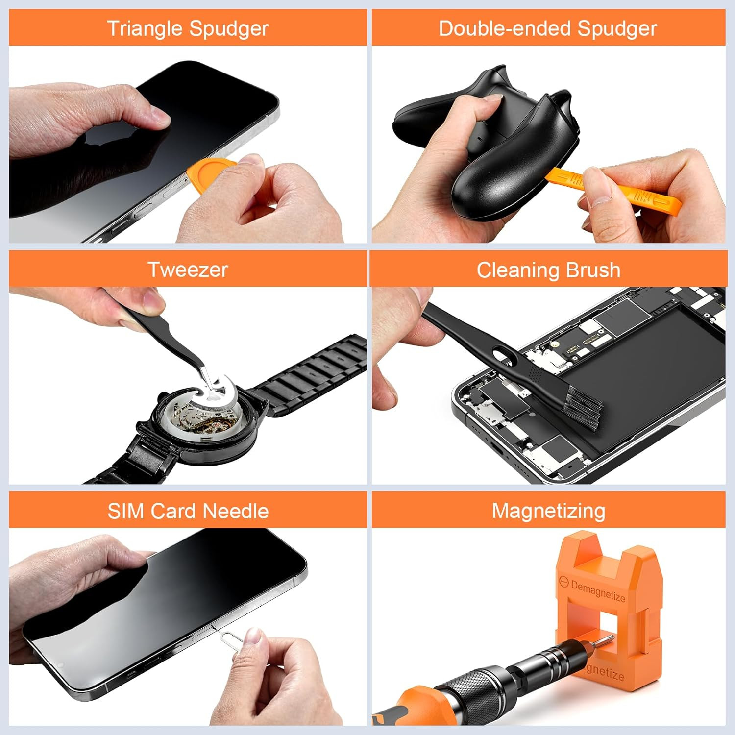 117 in 1 Precision Screwdriver Set, Tool Gifts for Men, Mini Repair Tool Kit wit