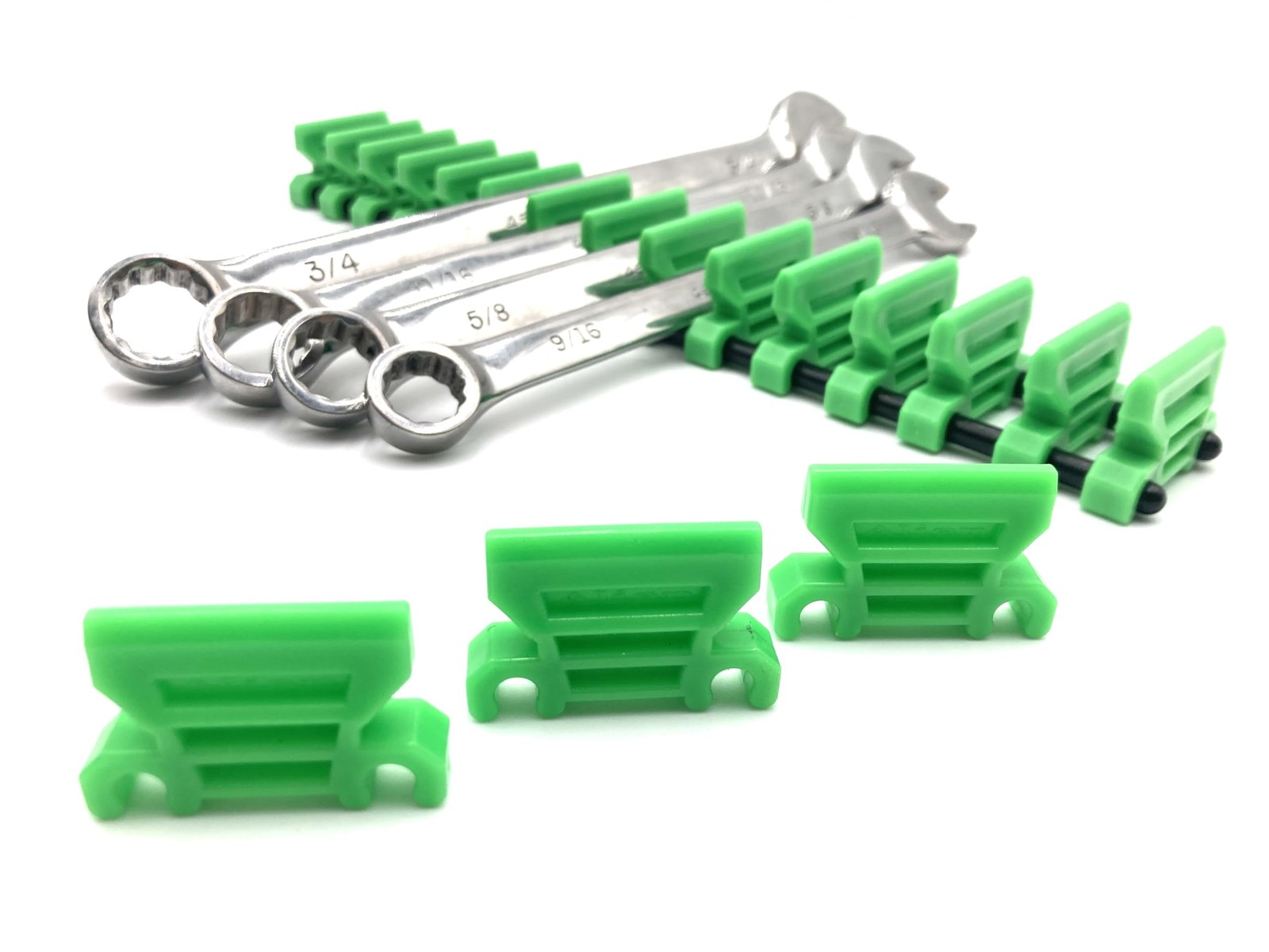 Alien Space Saver – Professional 42 Wrench Organizer Set – Alien Green