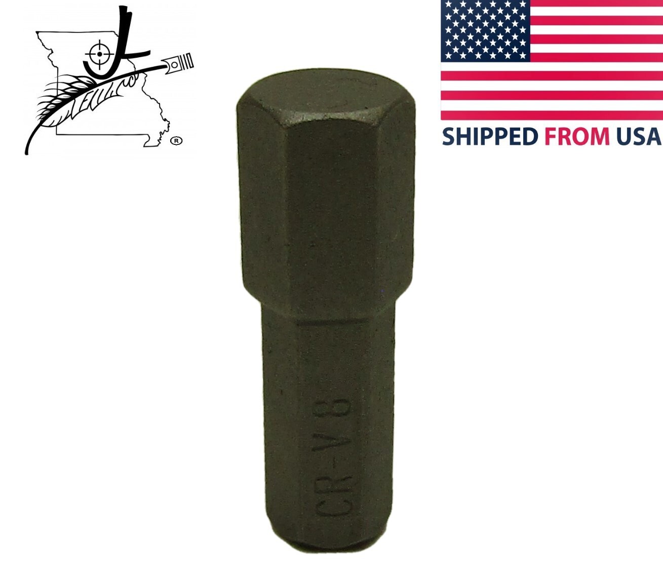 1x 8mm Allen Bit H8 Metric 25mm/1″ Long 1/4″ Hex Shank Screwdriver Drill 8 mm