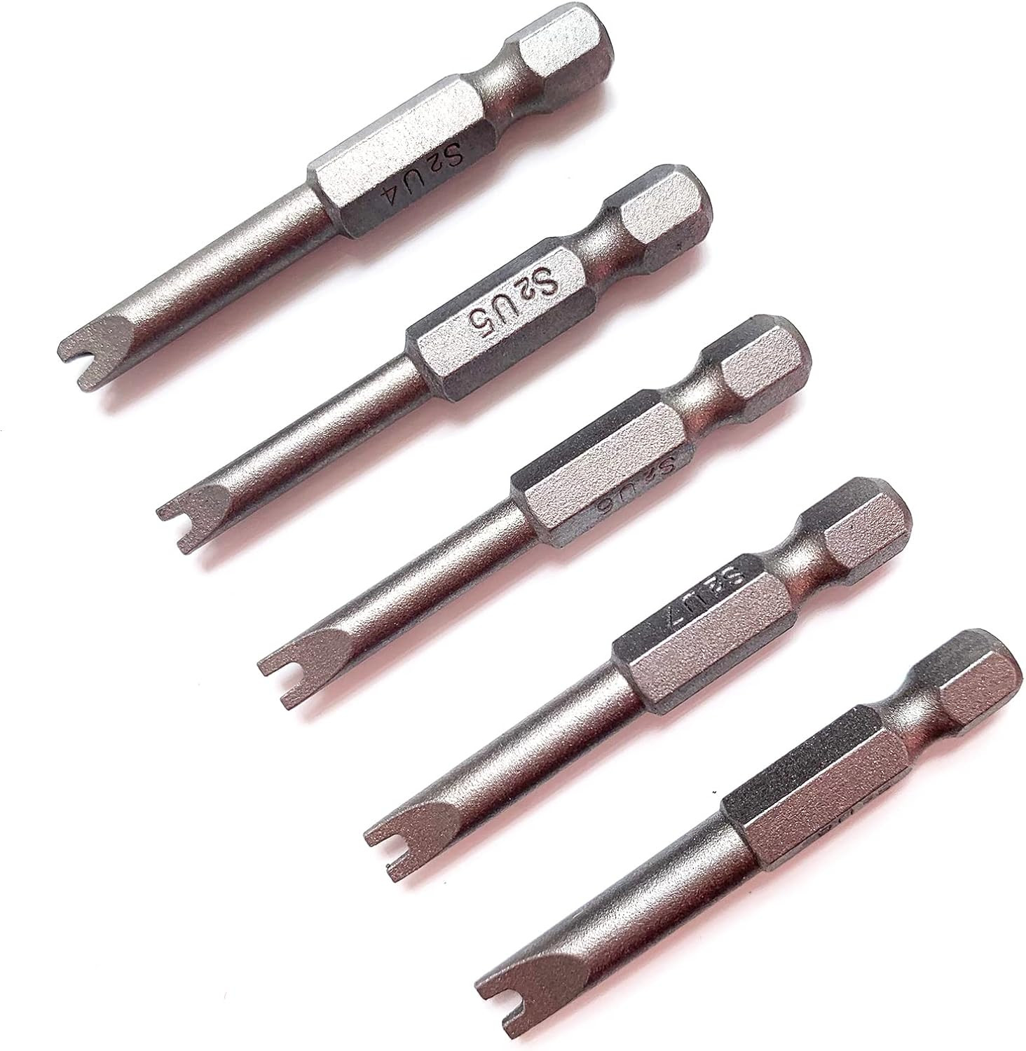 Spanner Screwdriver Bits 5In1 Set U4 U5 U6 U7 U8, 5PCS U-Shaped Screwdriver Bit
