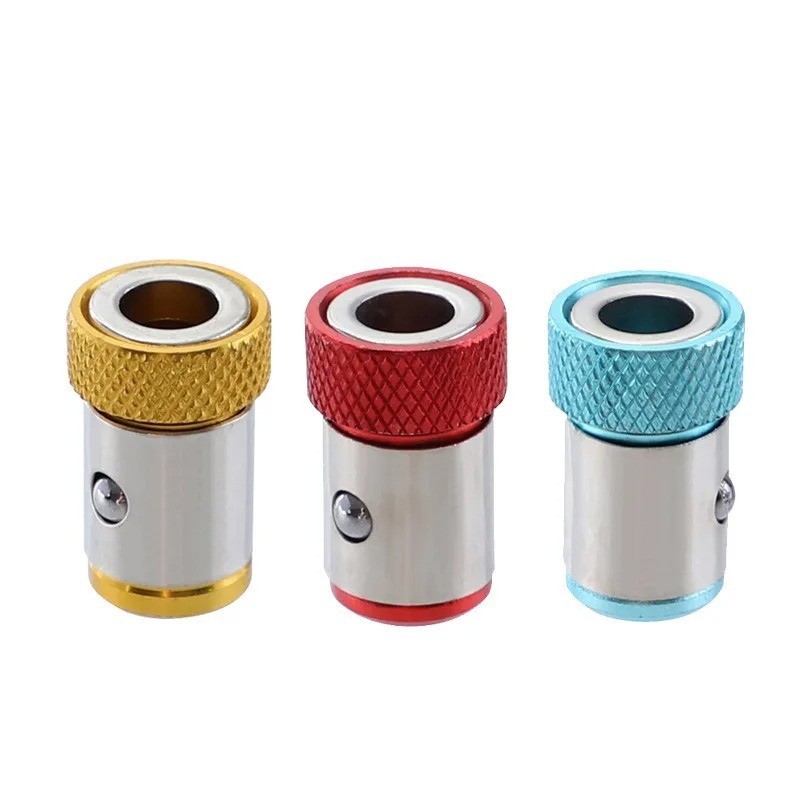 Universal Magnetic Screwdriver Bit Ring Alloy Magnetizer Drill Bit Holder 1PCS