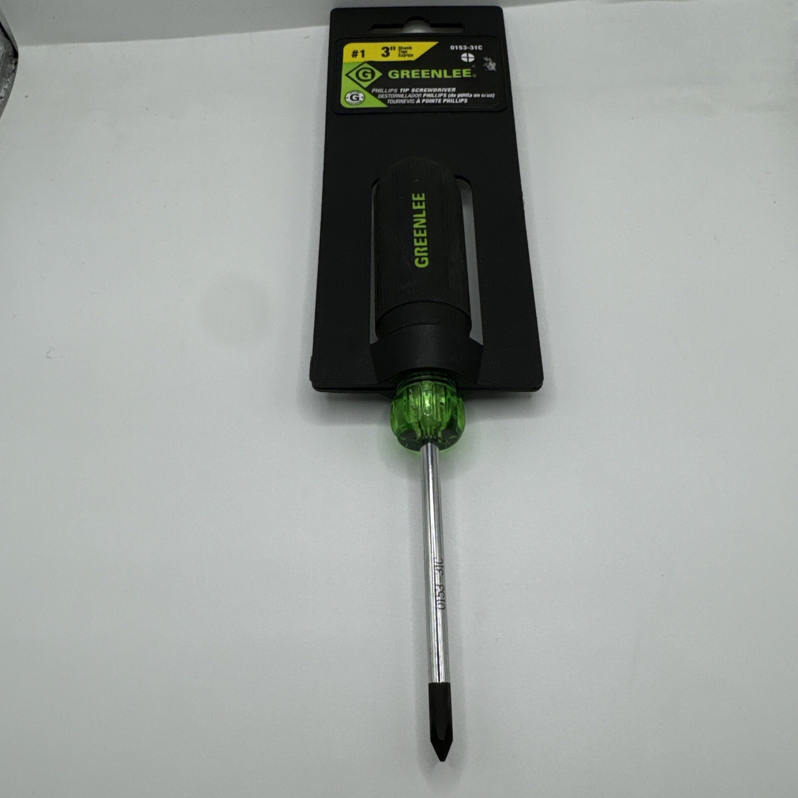 New Greenlee 0153-31C Phillips Heavy Duty Screwdriver, #1