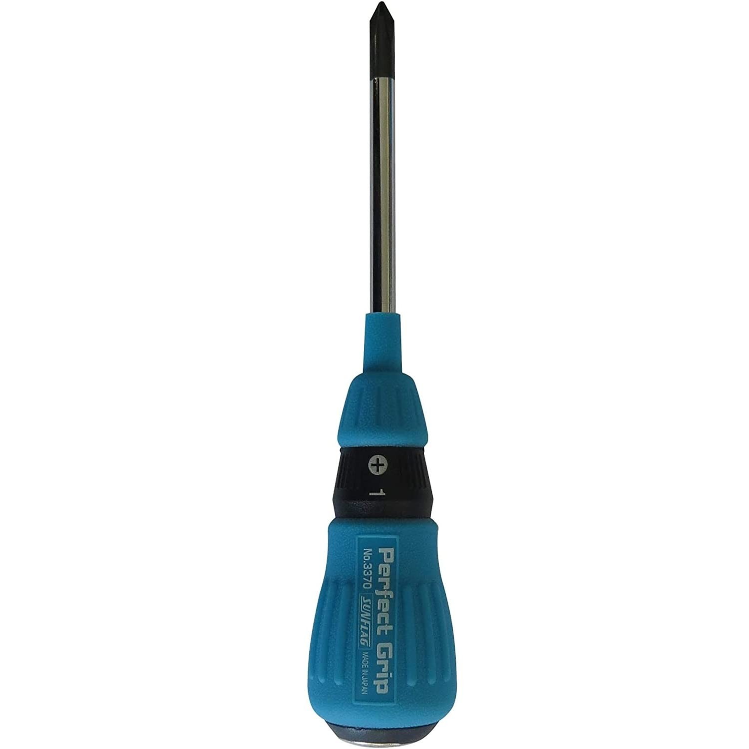 JIS Screwdrivers Set +1 +2 +3 | Perfect Grip, Tang Through, Made in Japan