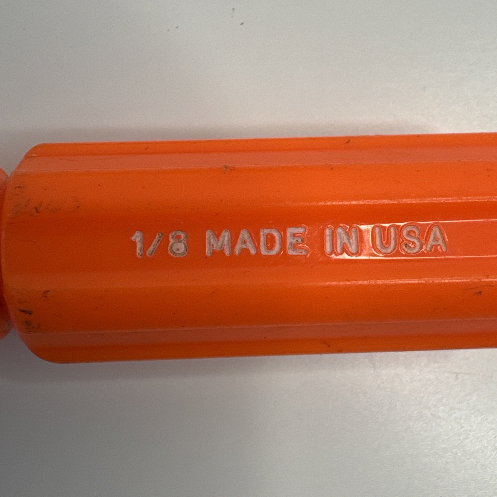 5 NEON ORANGE HANDLE CRAFTSMAN SCREWDRIVERS