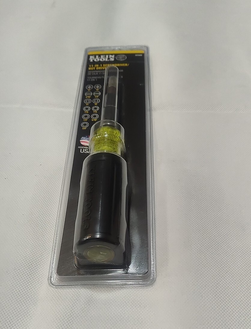 Klein Tools 11-in-1 Multi-Bit Screwdriver/Nut Driver