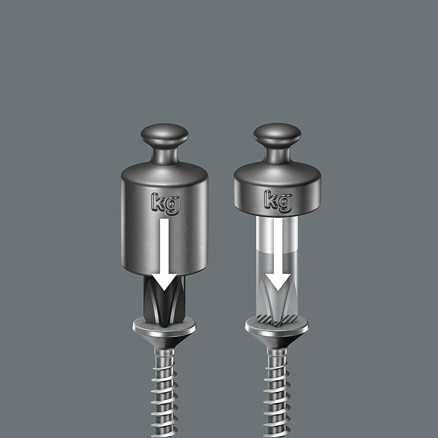 Wera 05032022001 2x100mm Stainless Steel Phillips Screwdriver, without Lasertip