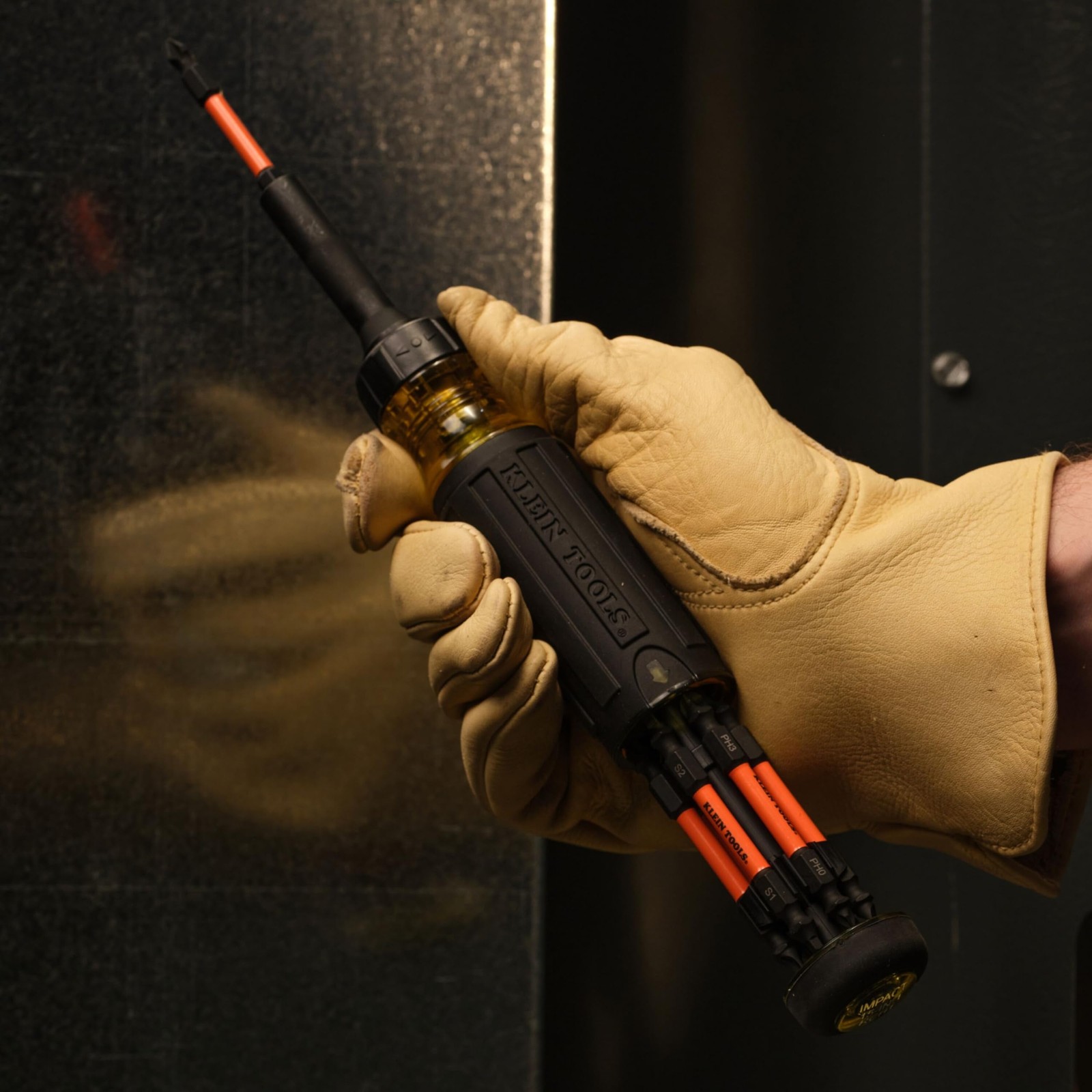 Klein Tools 32315HD 15-in-1 Multi-Bit Ratcheting Screwdriver, 15-in-1, Black