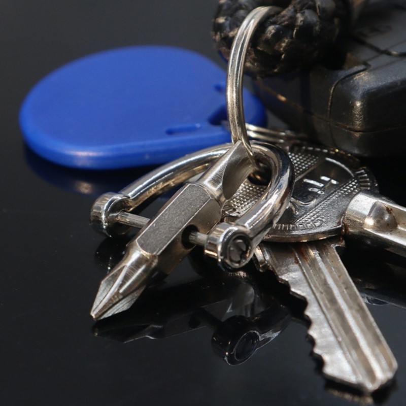 Practical Flathead Screwdriver Keychain For Everyday Carry Home And Travel Needs