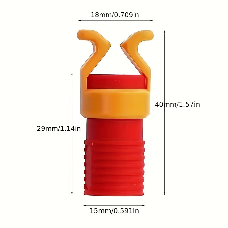 1 Piece Screw Holder, Plastic Woodworking Tool for Safety Screws and Drill Clamp