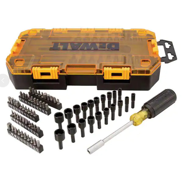 New ! 1/4 in. Multi-Bit and Nut Driver Set (70-Piece), DWMT73808
