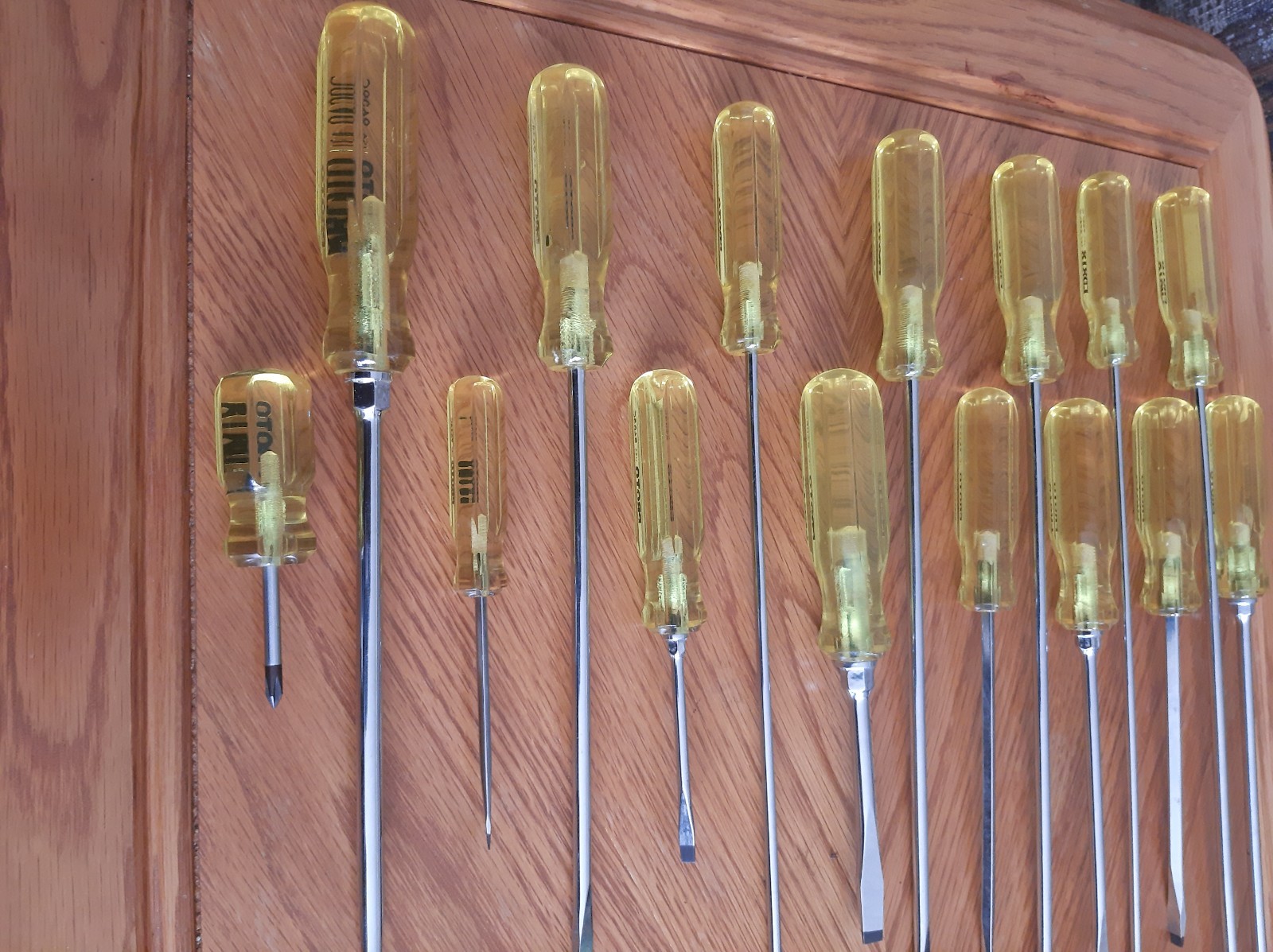 Proto Tool 14 Piece Screwdriver Set, With Extra Long Screwdrivers Made In USA