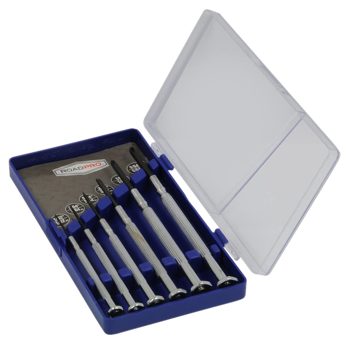 RoadPro RP-13305 6-Piece Precision Screwdriver Kit