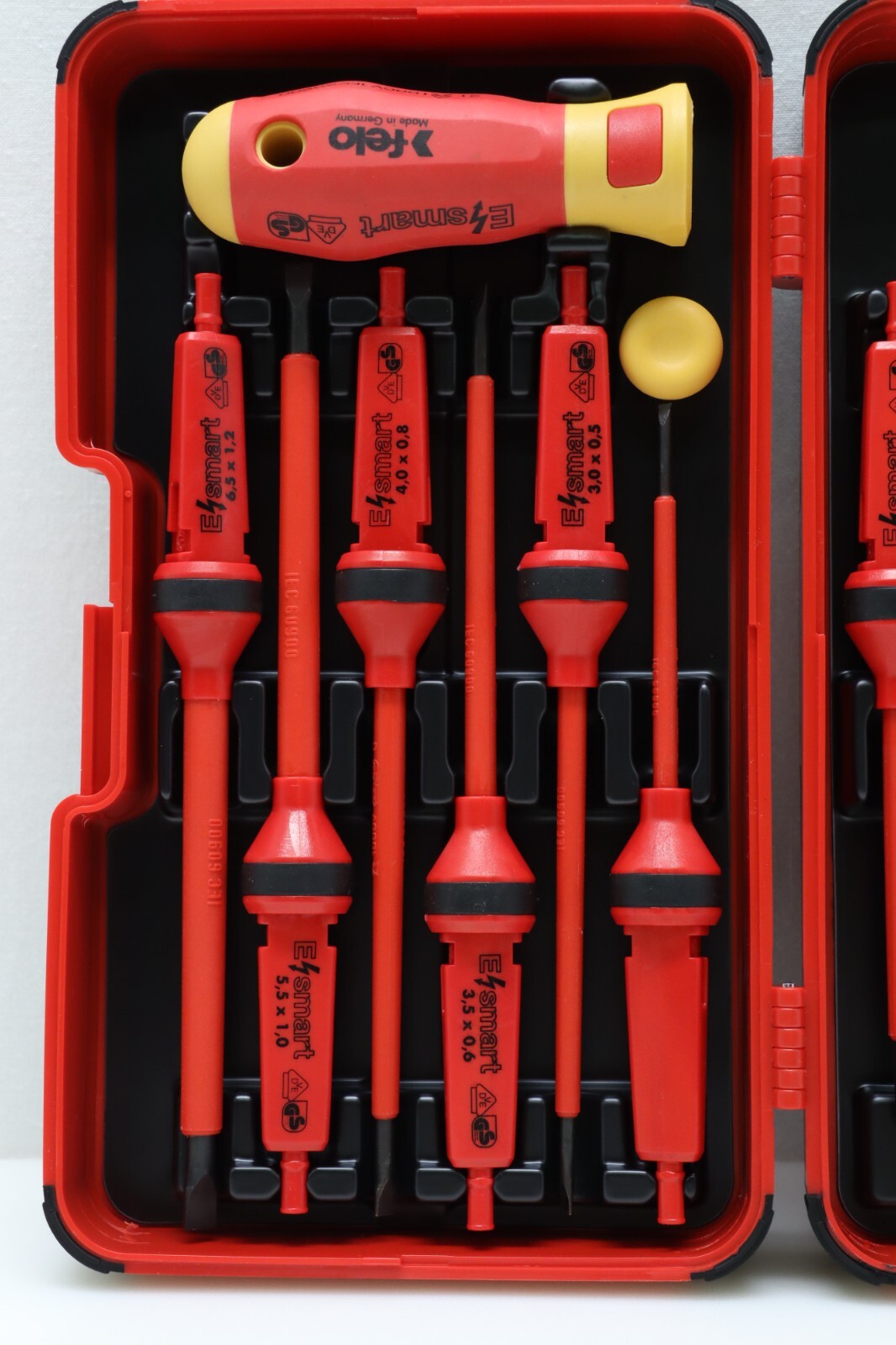 Felo E-Smart 14 Piece Set – Slotted, Phillips, Pozidriv, Torx Tip