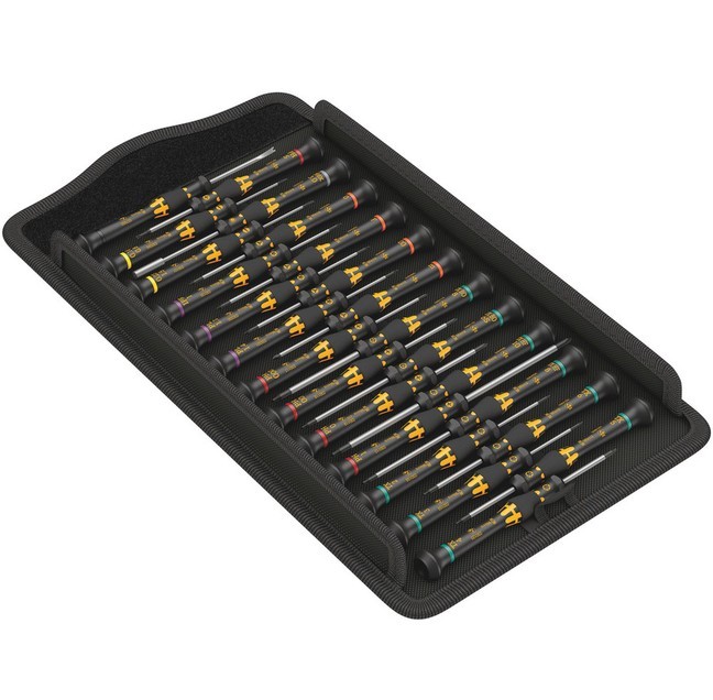 Wera Kraftform Micro ESD Big Pack 1 Precision Screwdriver Set 05134019001 25pcs