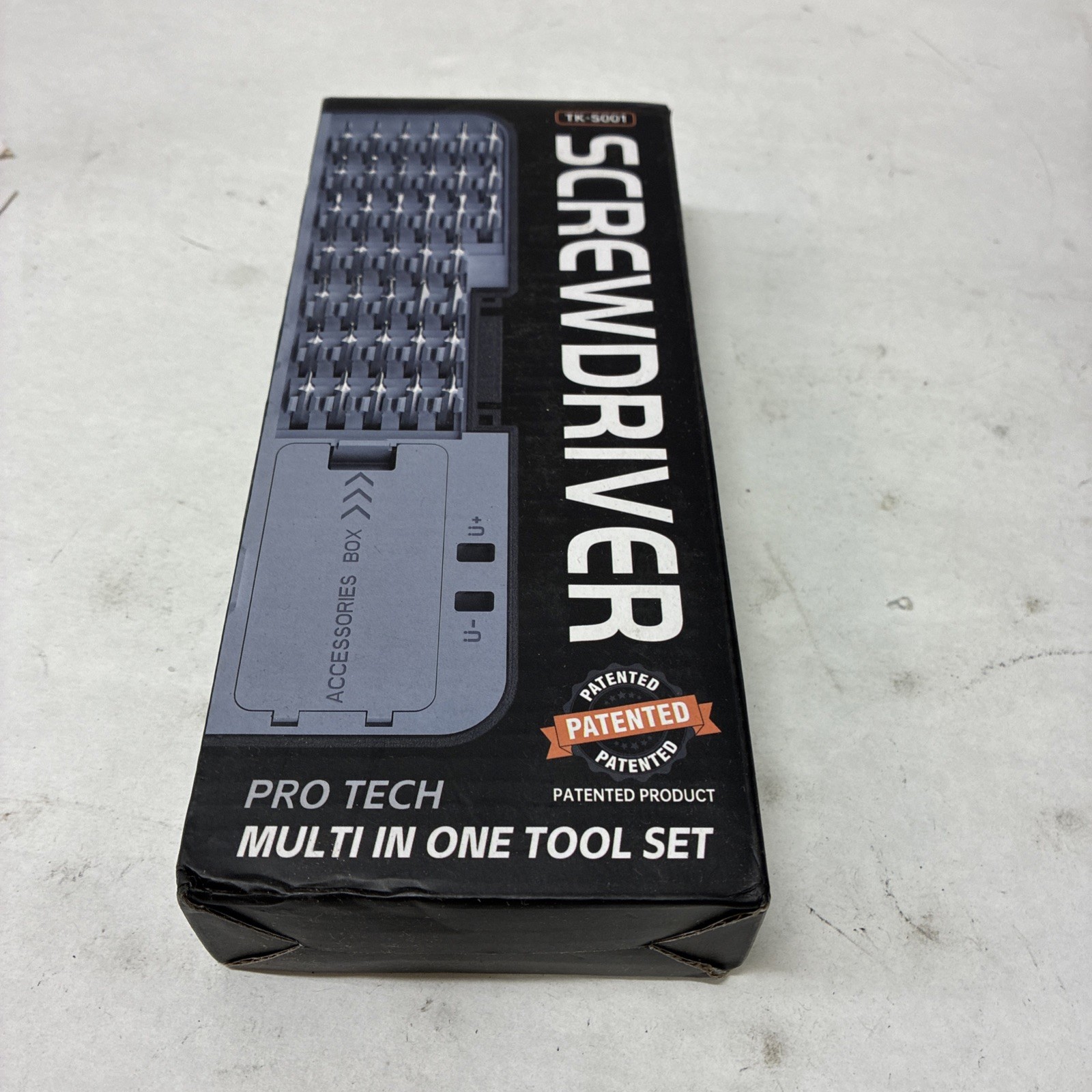 Pro Tech Orange H4X28mm Electric Screwdriver TK-S001 Multi In One Tool Set