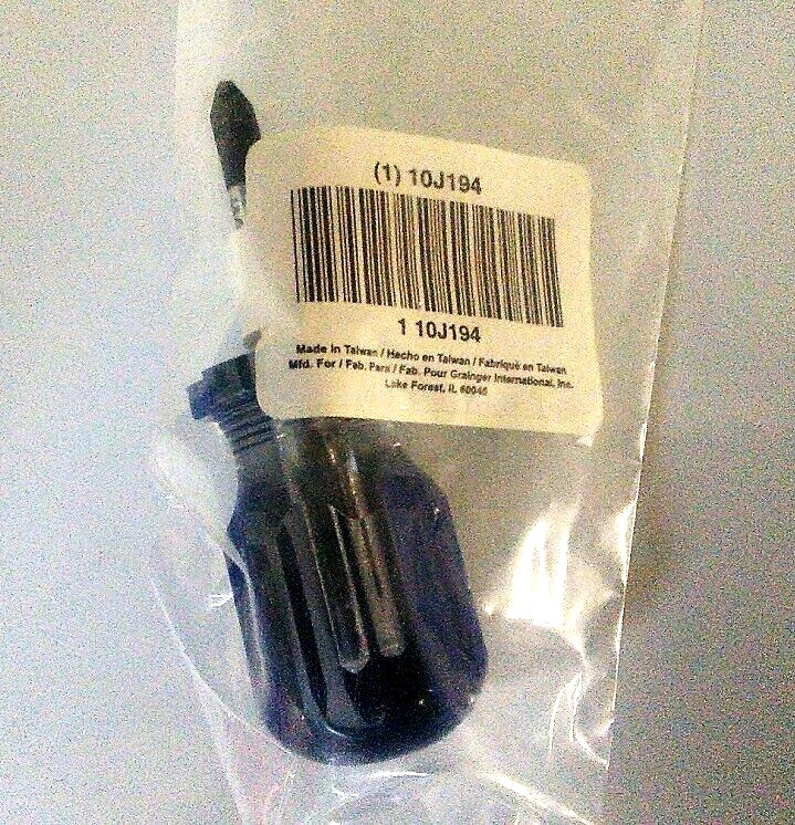 Westward #2 Standard Phillips Tip Stubby Screwdriver 1-1/2 Inch Shank, 10J194