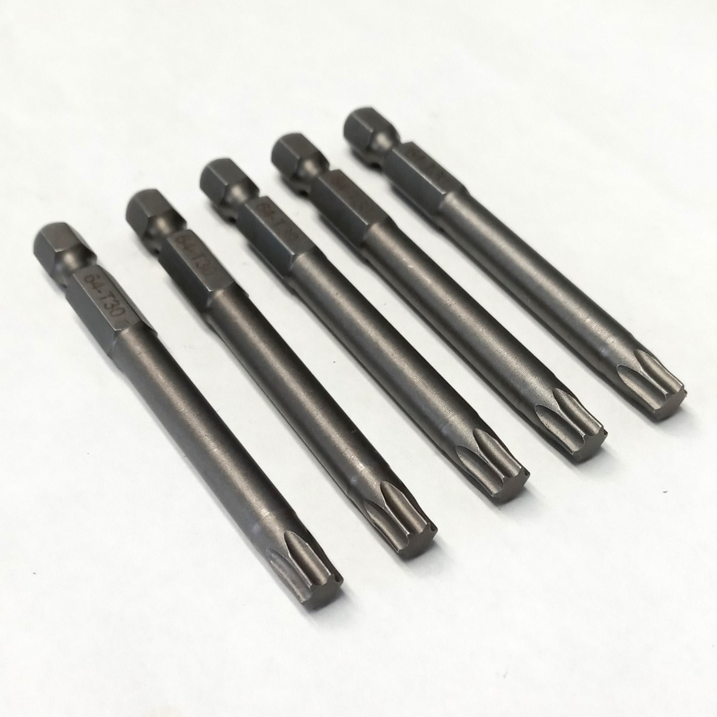 Qualtool T30 x 2-3/4″ Torx Bits 5pcs. 64-T30