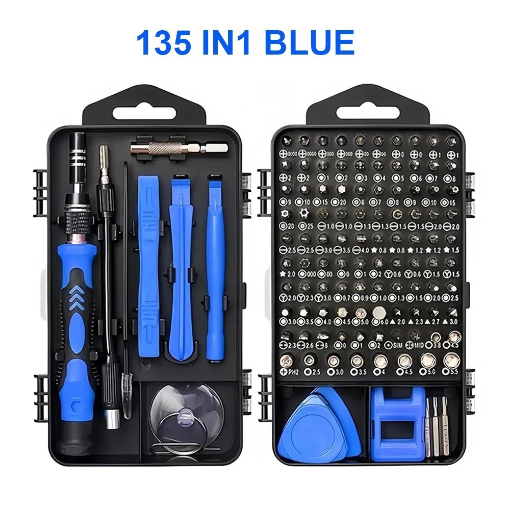 Magnetic Screwdriver Repair Kit Torx Phillips Bits Electronics Tools