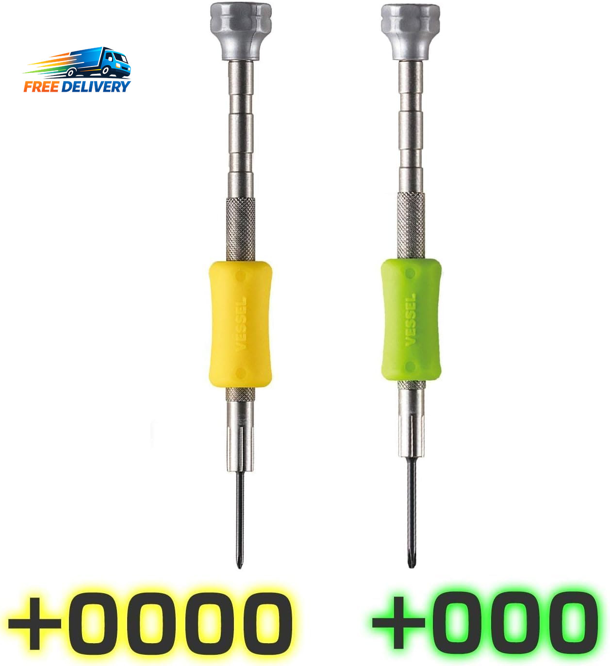 Precision Screwdriver Set TD-56S / +0, 00, 000, 0000, -0.7, -0.9