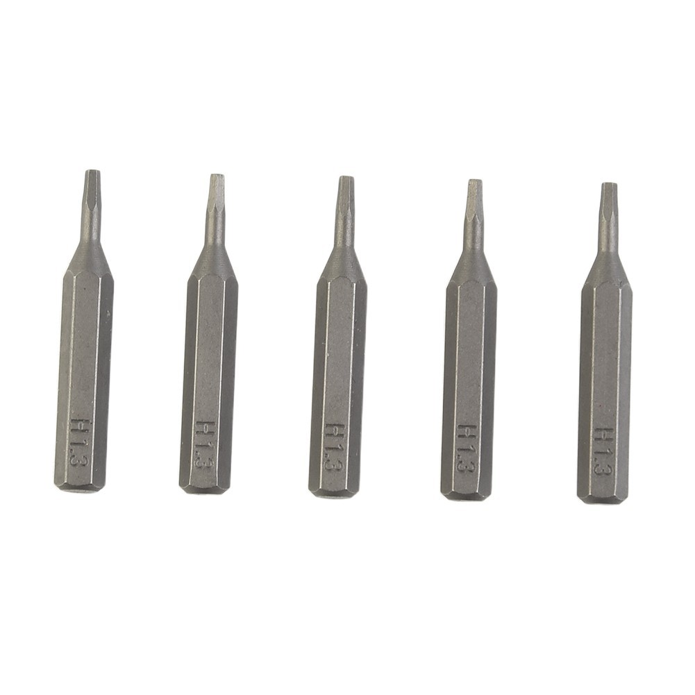 Brand New Screwdriver Bit Hex 5Pcs 28mm Length 4mm Hex Shank Accesssories