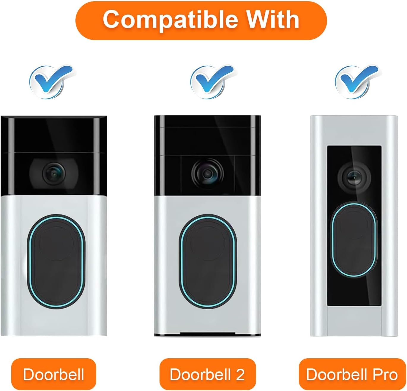 Screwdriver for Ring Doorbell Replacement with 4.7 INCH, Orange