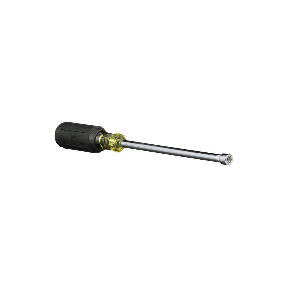 Klein Tools 646-1/4M 1/4″ Hex Magnetic Tip Nut Driver with 6″ Hollow Shank