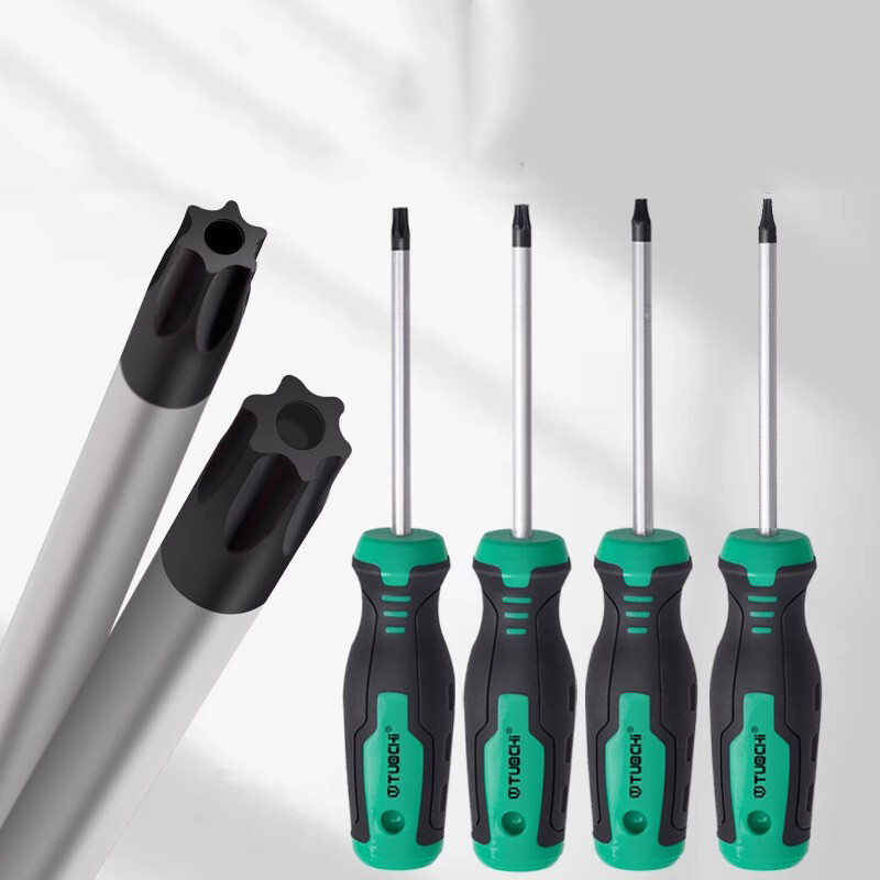 T5 T6 T8 to T40 Torx Screwdriver With Hole Screw Driver Magnetic Tip Repair Tool