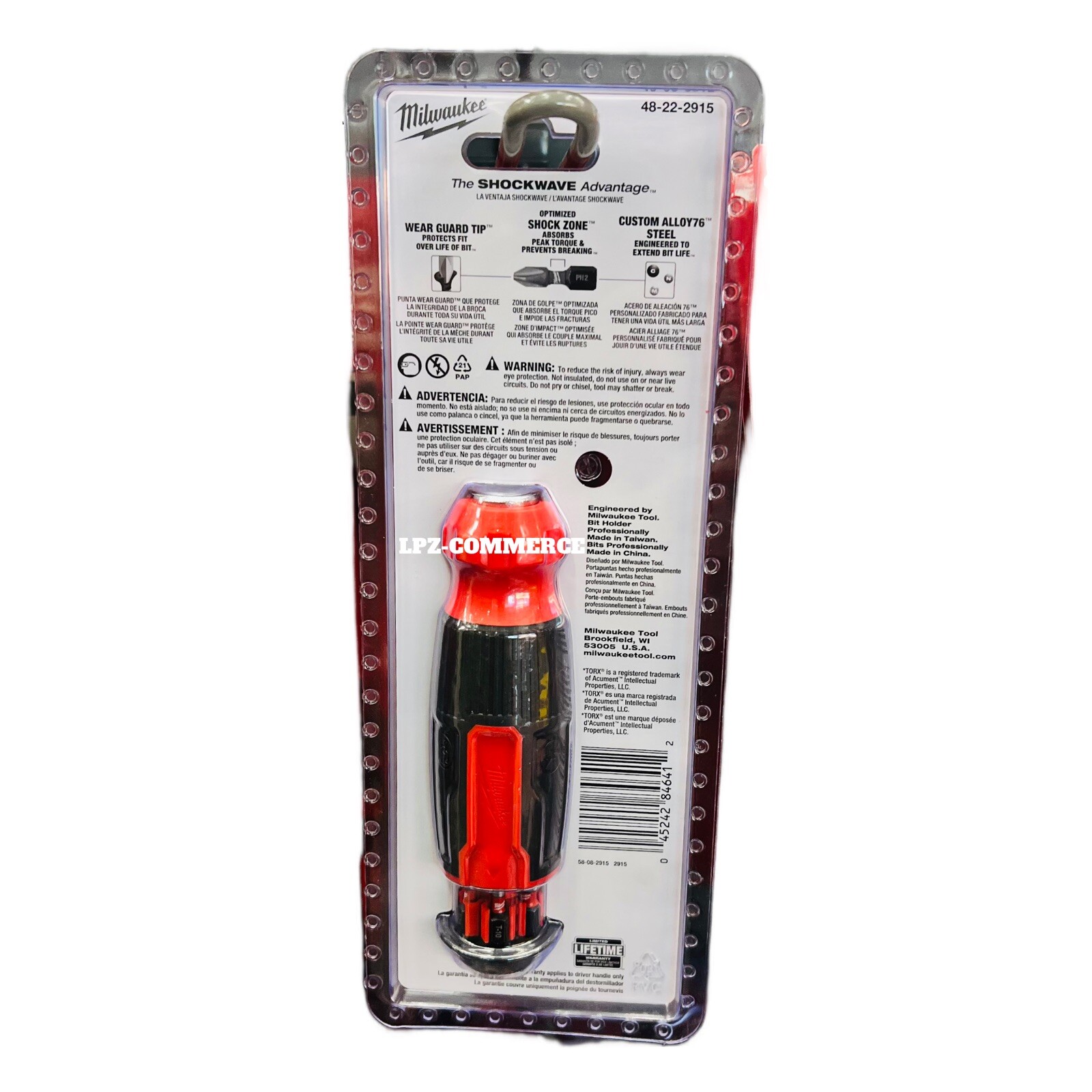 BRAND NEW! Milwaukee 48-22-2915 14-in-1 Multi-Bit Screwdriver