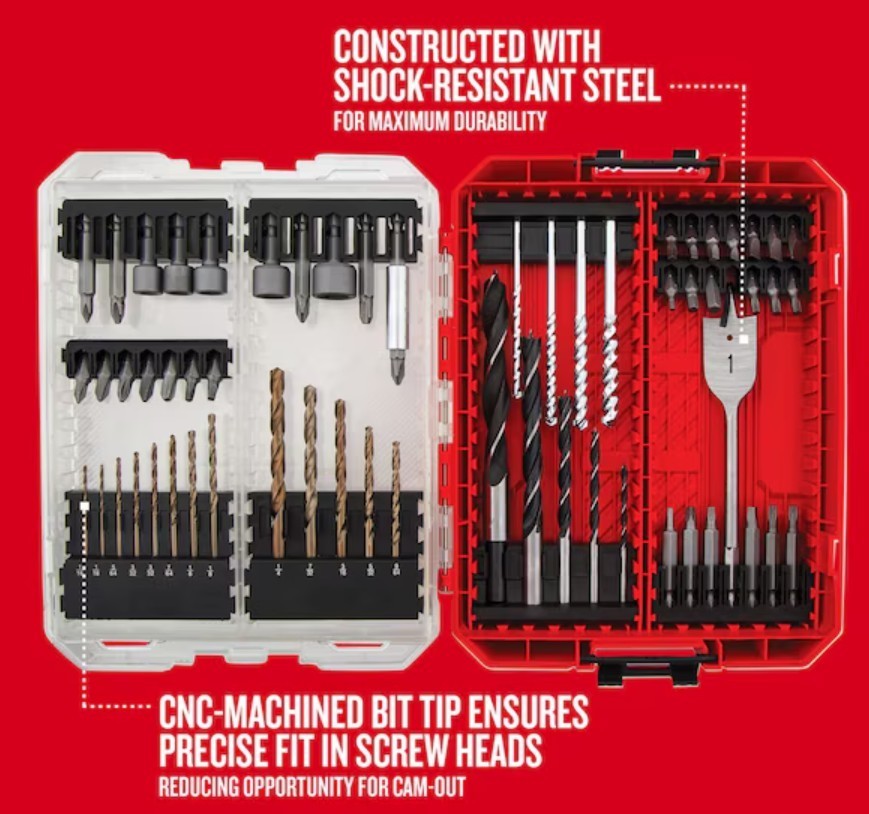 Craftsman 47 Piece Steel Hex Shank Screwdriver Bit Set