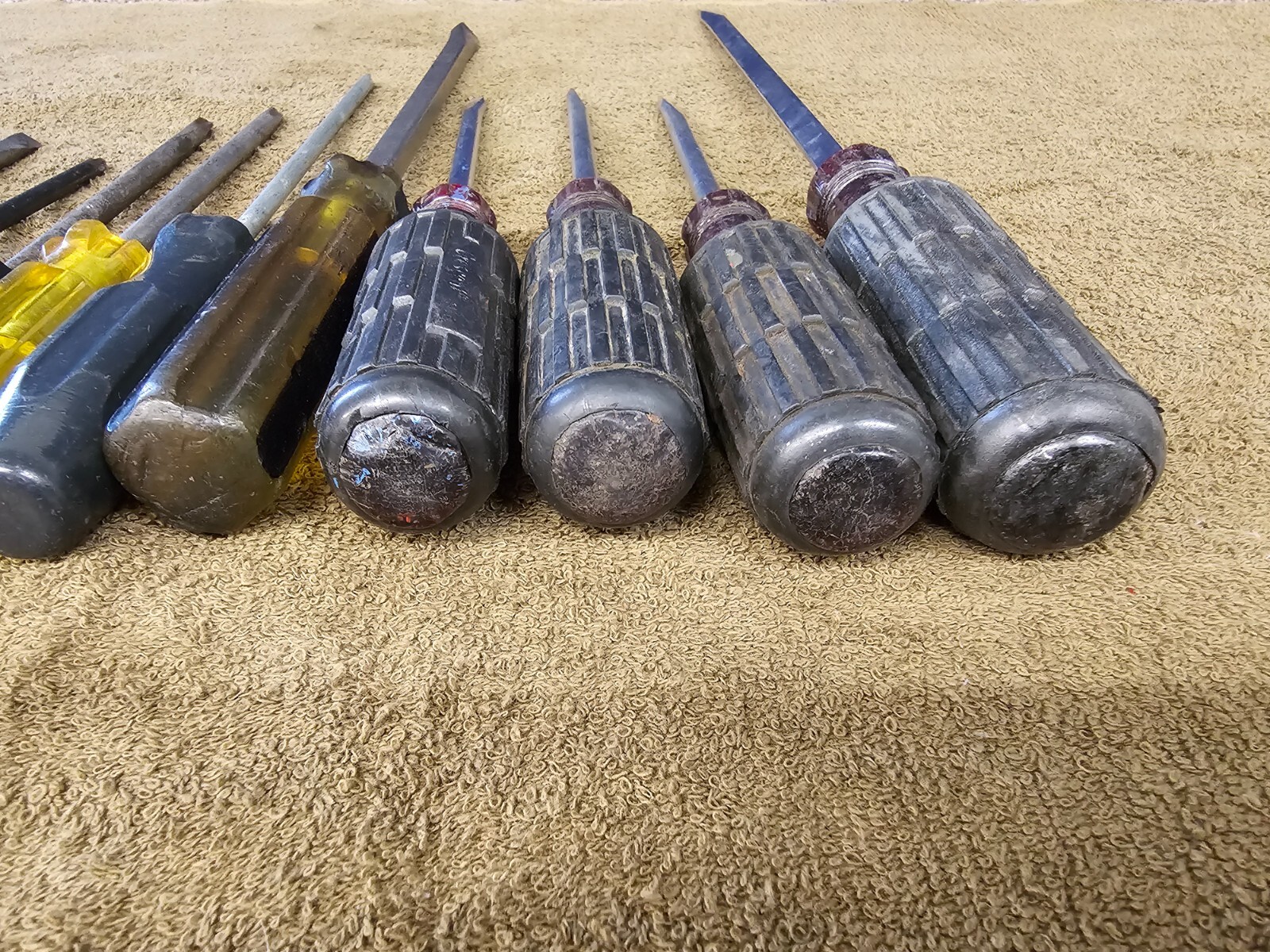 21 Pratt Read Crescent Screwdriver Set Slotted Phillips Flat Head Tip Long Short