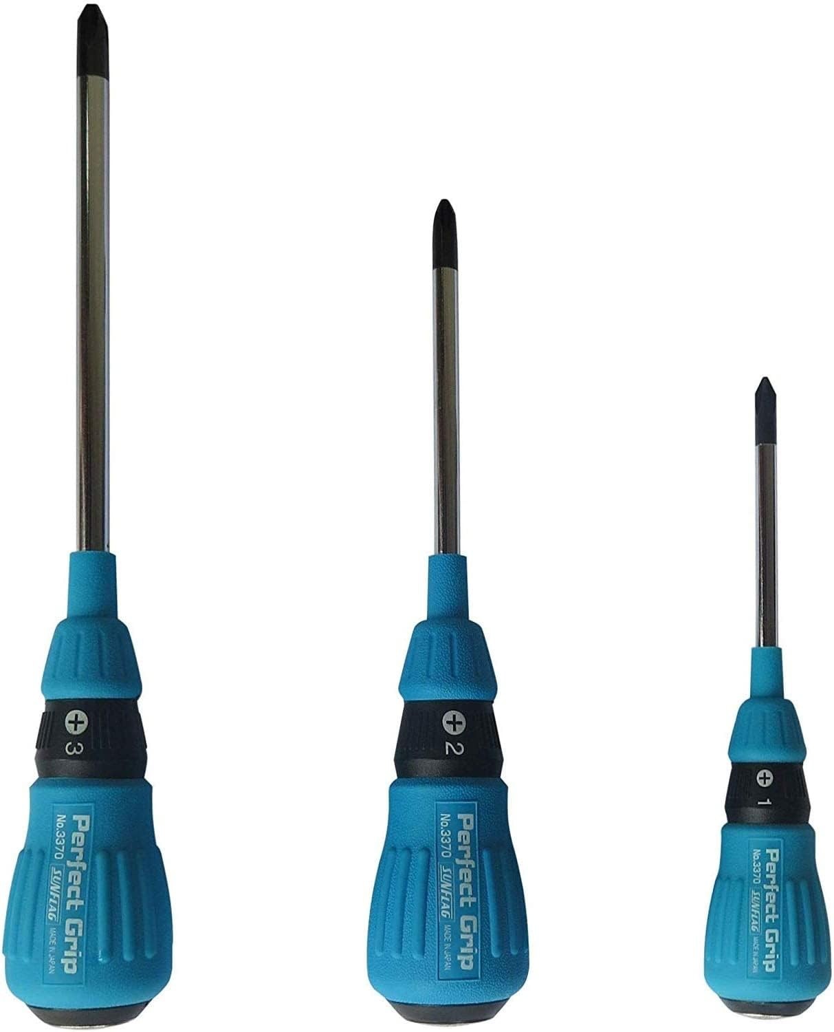 Jis Screwdrivers | Made In Japan perfect Grip Tang Through