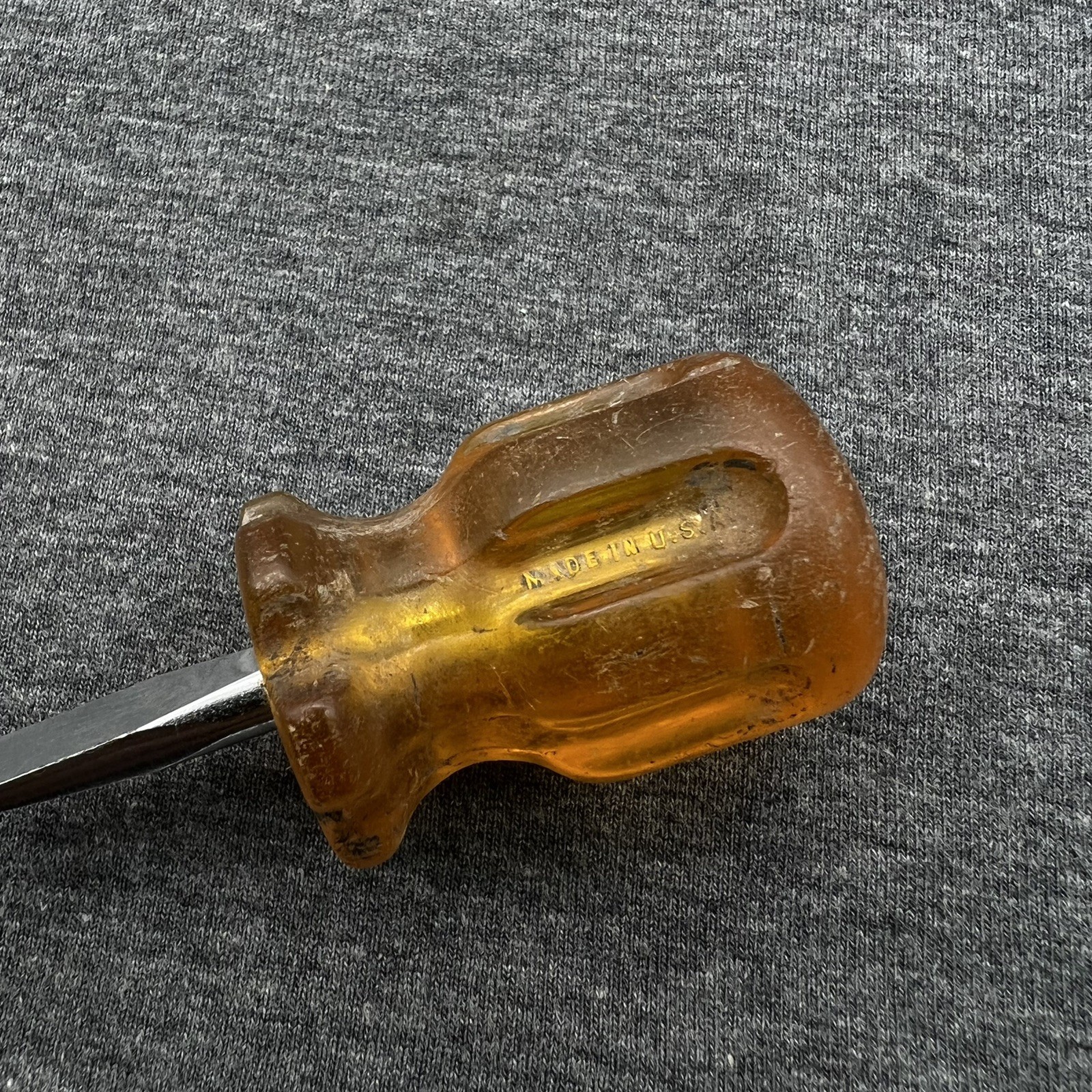 VINTAGE VACO A132 STUBBY SLOTTED SCREWDRIVER USA