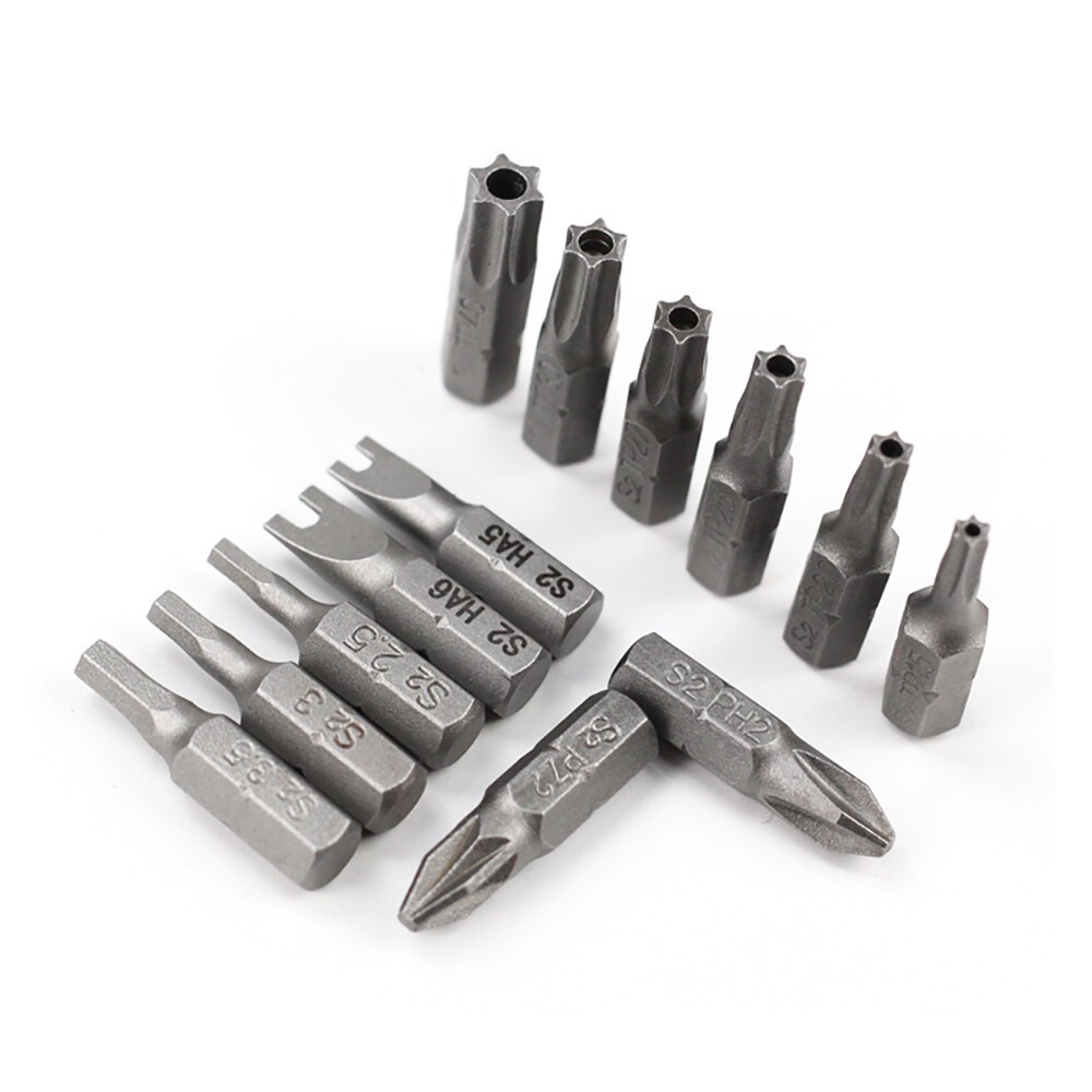 1/4″ Impact Drill Driver Magnetic Hex Phillips Slotted Torx Mini Screwdriver Bit