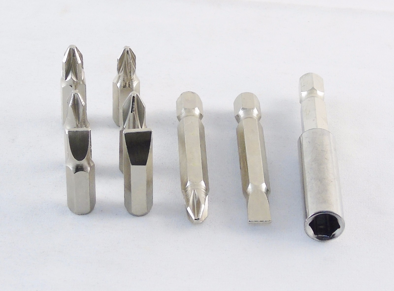 Multi-bit Screwdriver Pocket Tool, 10 Pc, Belt Clip, Choice of Yellow or Silver