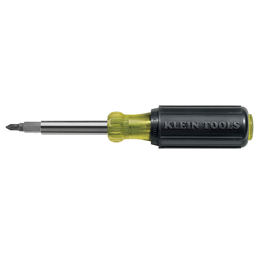 Klein Tools 32477 10-in-1 Multi-Bit Screwdriver / Nut Driver
