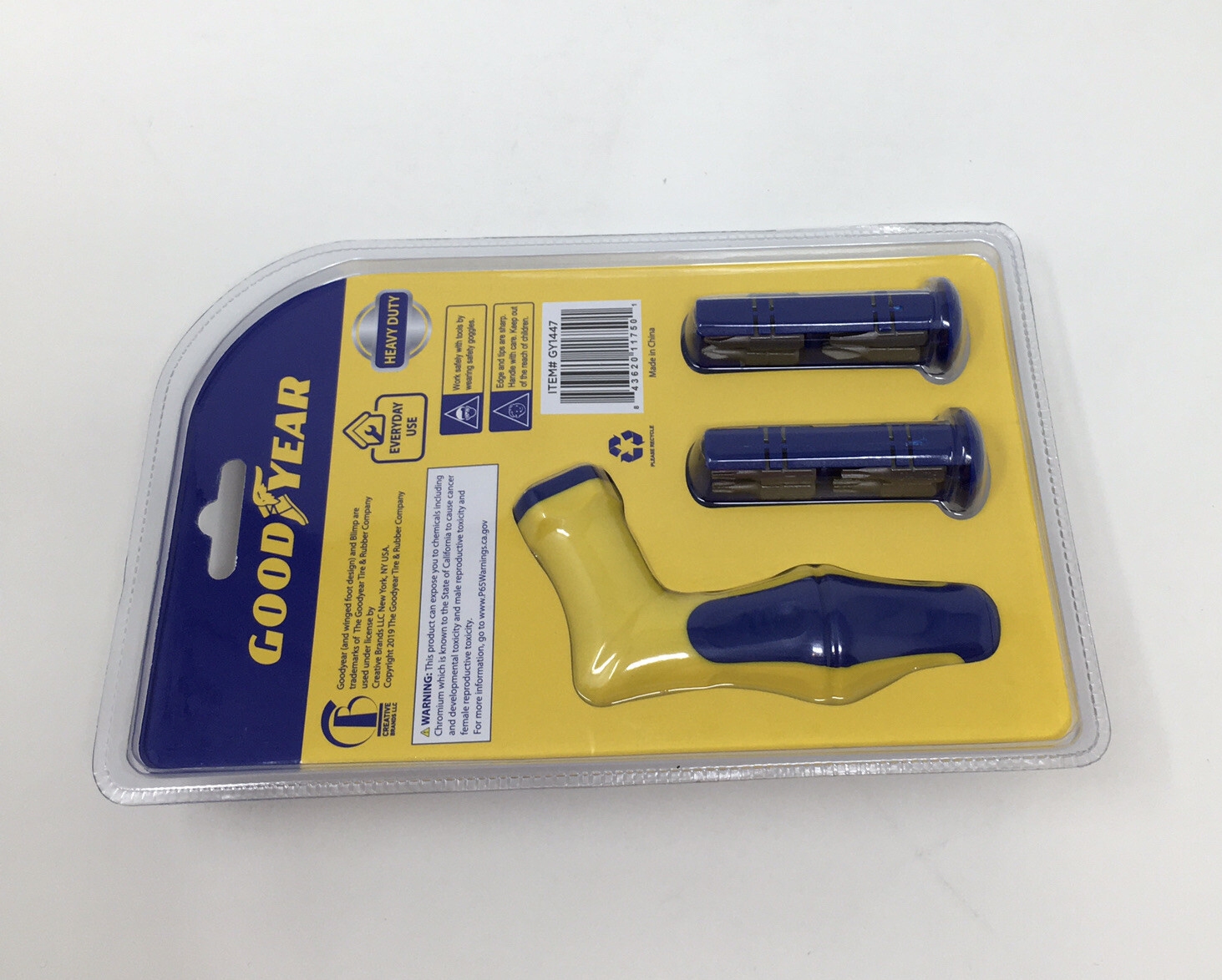 GoodYear 25 PC Heavy Duty Ratchet Screwdriver Set New