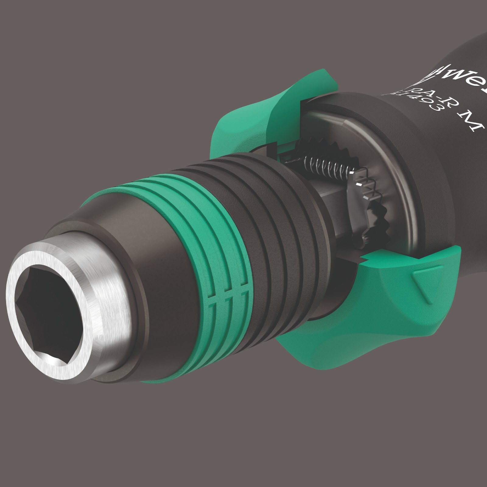 Wera 838 RA-R M Bitholding Ratcheting Screwdriver 1/4″ 05051493001