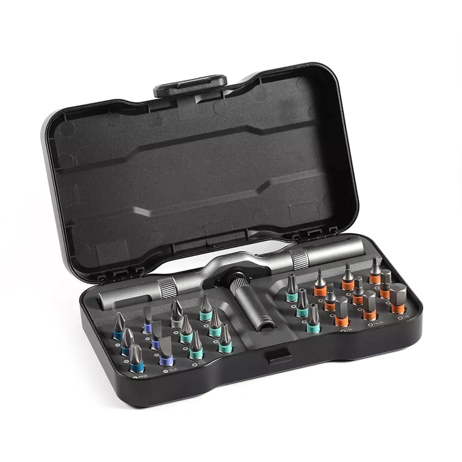 24in1 Multifunction Ratchet Screwdriver Set Multi Magnetic Bits Repair Tool