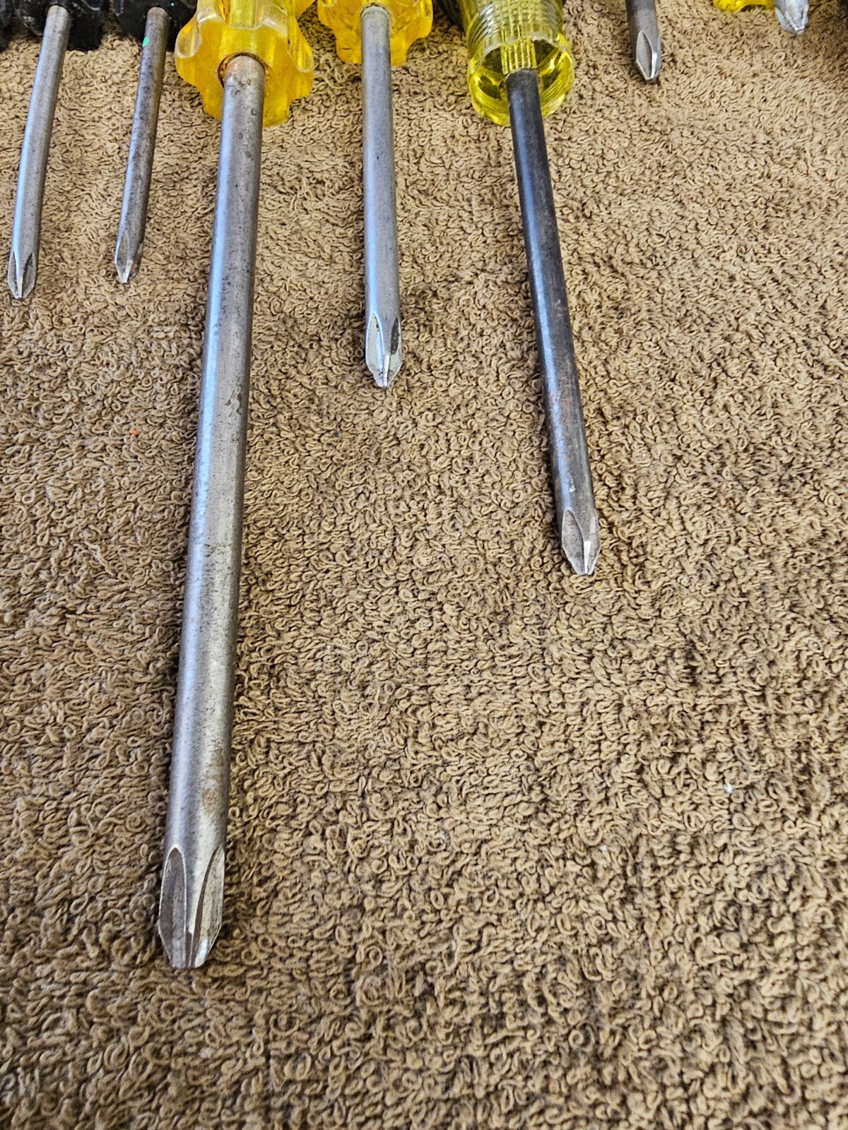 21 Pratt Read Crescent Screwdriver Set Slotted Phillips Flat Head Tip Long Short