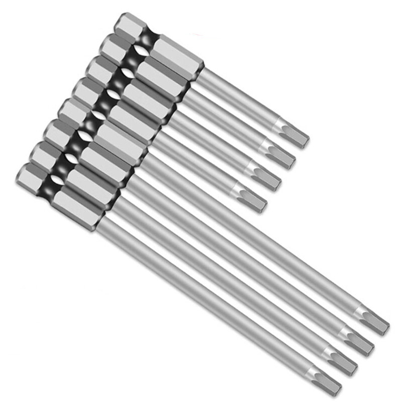 Hex Key Allen Bit Set Quick Change Connect Impact Driver Power Drill 75 – 200mm