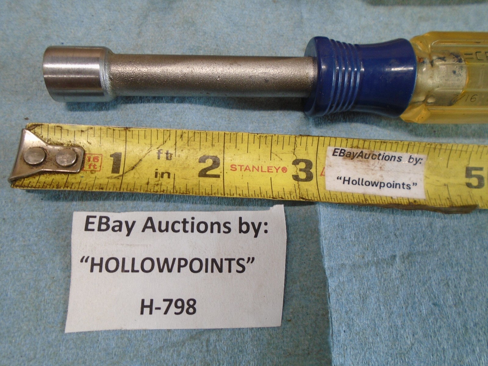 Craftsman USA 6 Pc. Nut Driver Set V Coded Hollow Shaft Type 3/16″ to 1/2″ H798