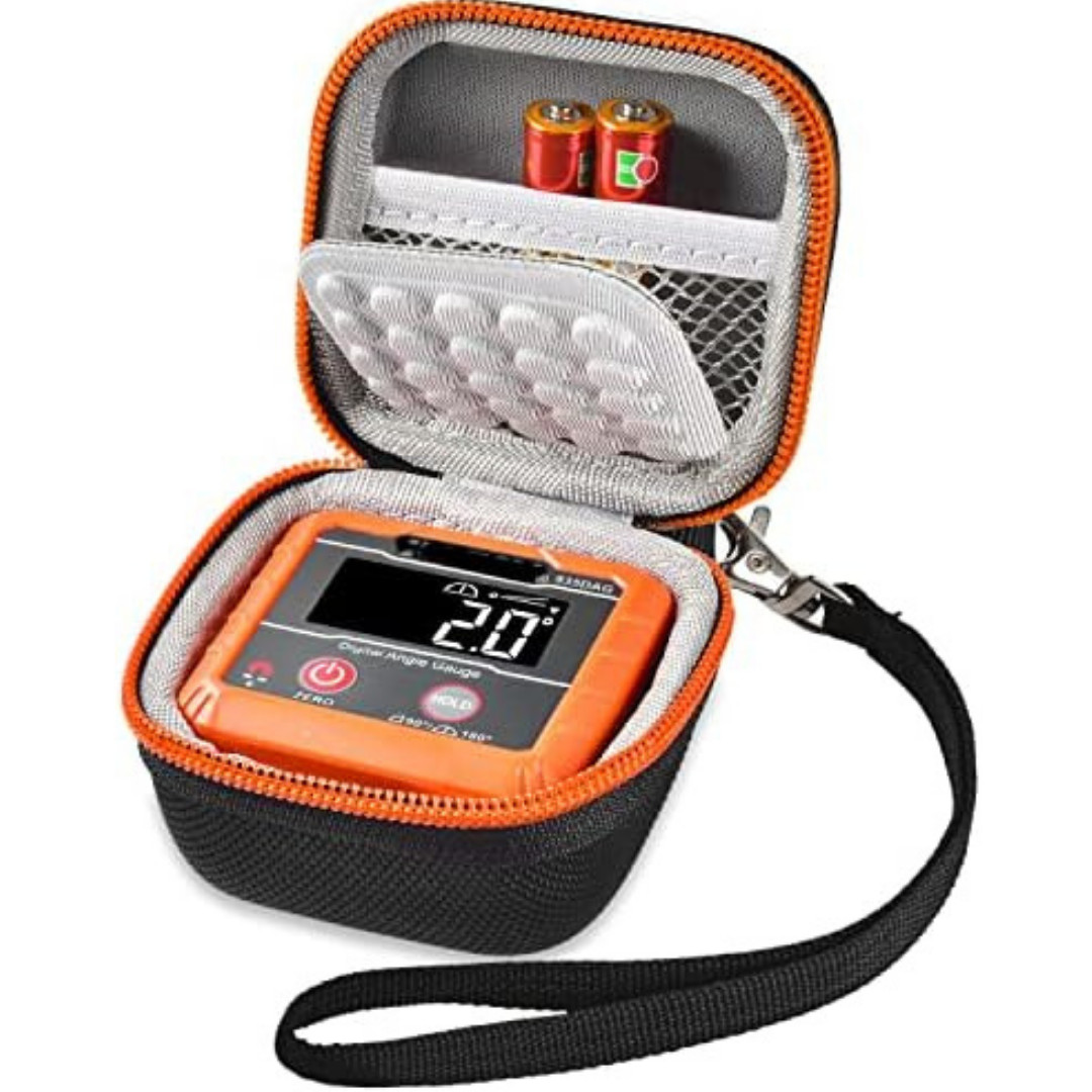 Klein Tools 935DAG Digital Angle Gauge And Level Finder Protractors Storage Bag