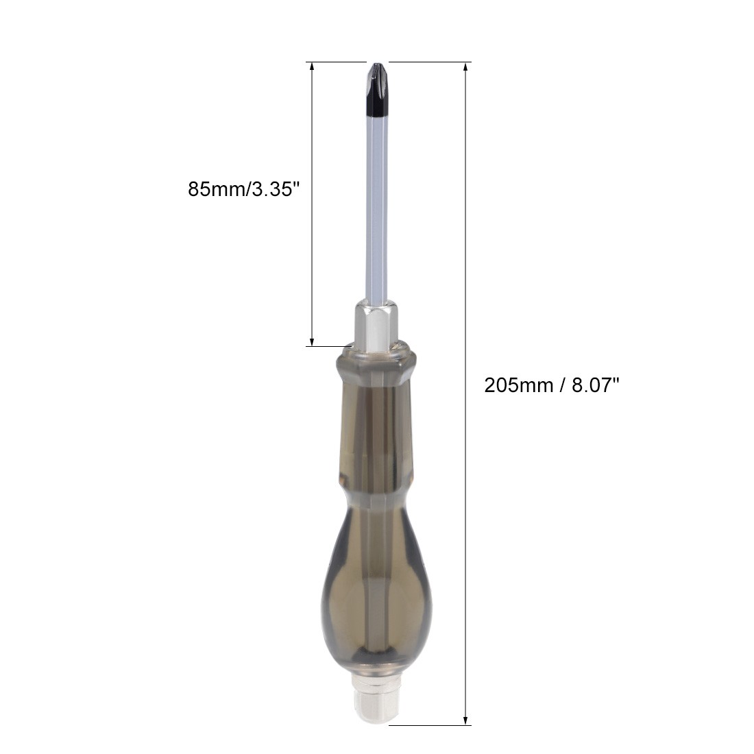 #2 Phillips Impact Screwdriver 4-Inch Cross Point Demolition Driver Set 2 Pcs
