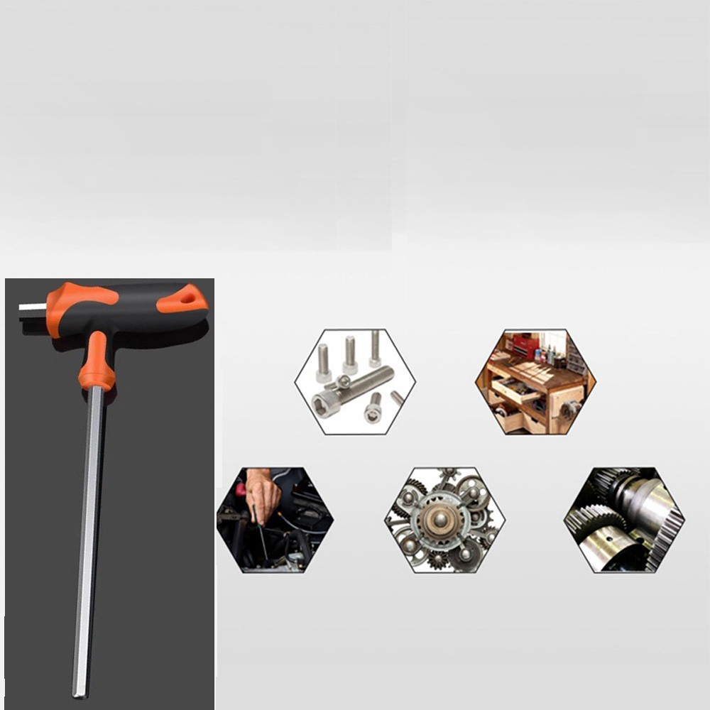 T-Handle Hex Key Allen Key Hexagon Key Keys Set Chromium Vanadium Steel 2mm-12mm