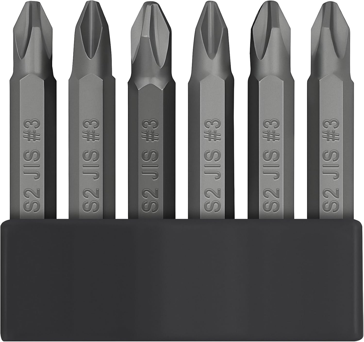 6-Piece Magnetic JIS Screwdriver Bit Set for Japanese Car, Motorcycle & Related