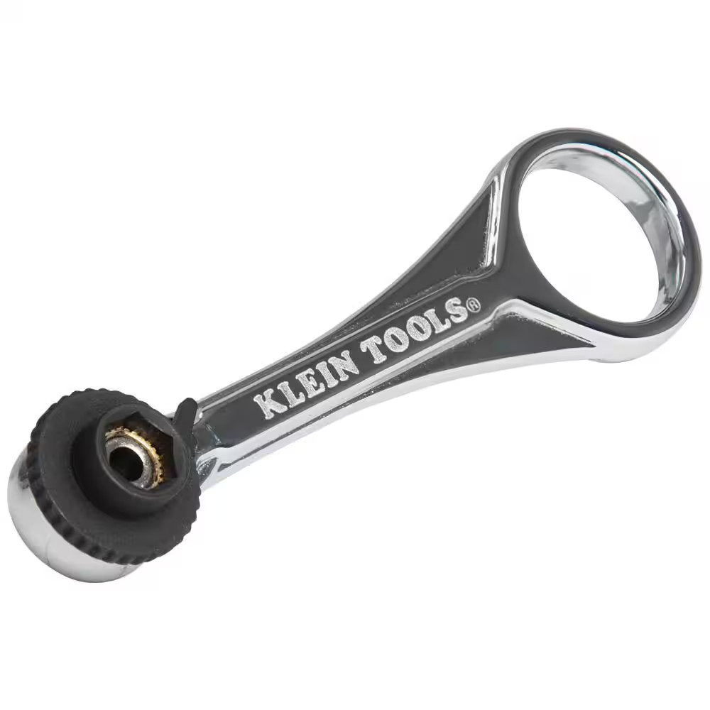 1/4 In. Drive Electrician’S Mini Ratchet with Screwdriver Bits and Adapter