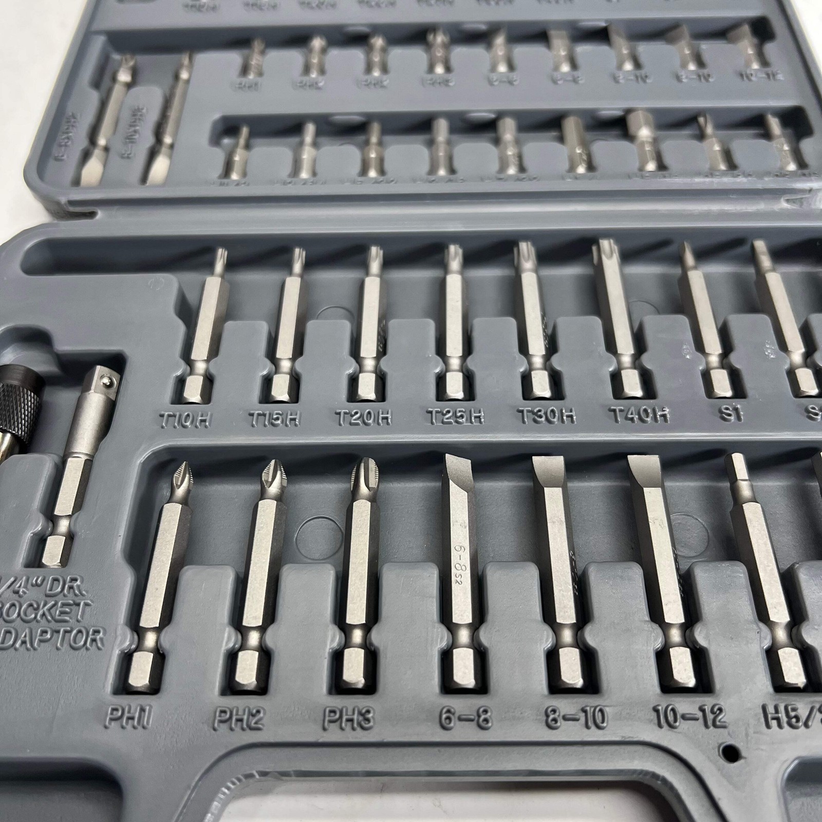 BLUE POINT Power Bit Set for Use W/ Snap on 52 pc 1/4″Drive YA52PBSQC