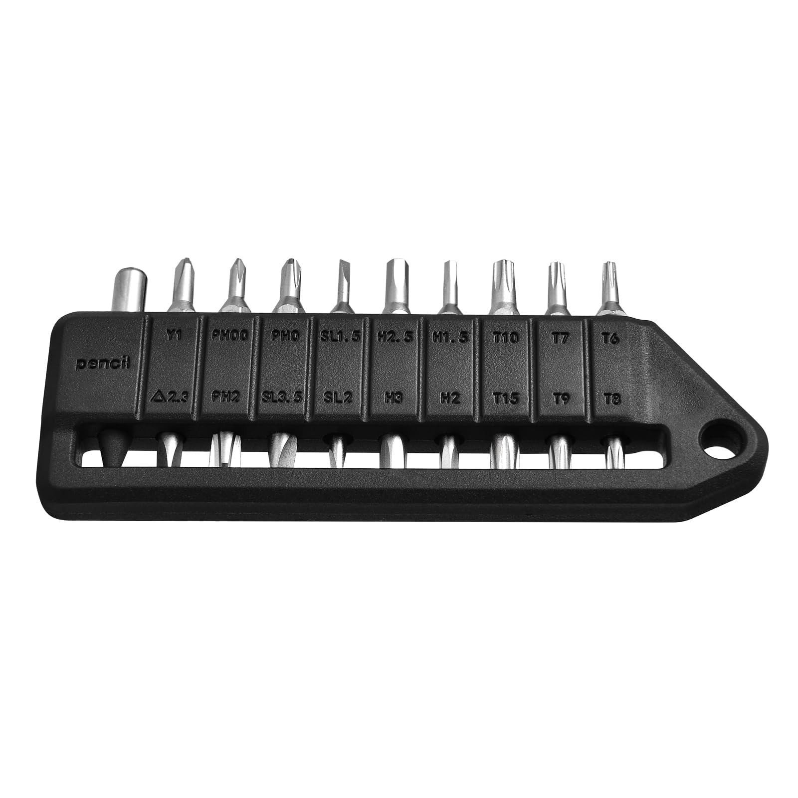 MBS1 Hex Bit Screwdriver Set 9 PCS S2 Tool Steel Hand Repair Kit