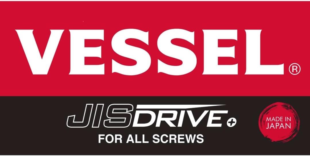 VESSEL ARMOR GRIP Screwdriver 8PC. Set (JISDRIVE) No.550A8PTU Silver, Black